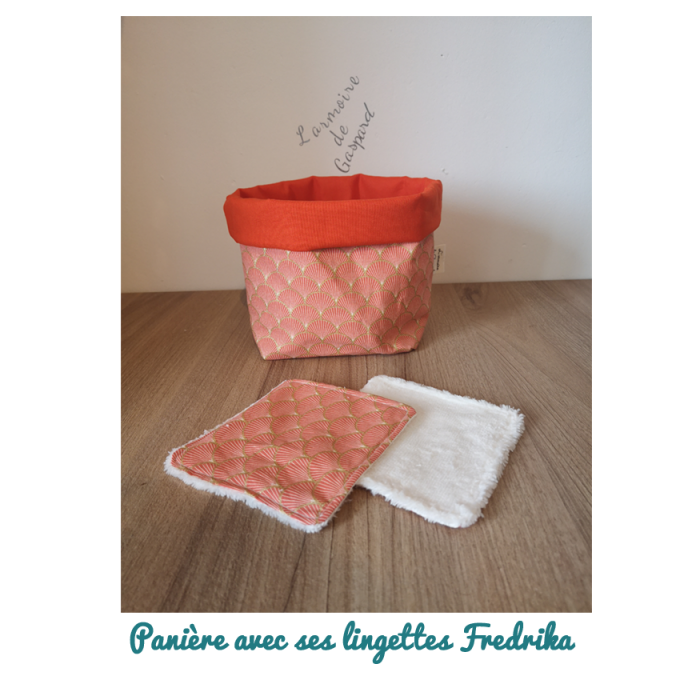 Panière et ses lingettes Fredrika