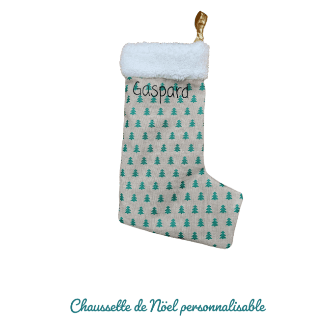 Chaussette de Noël personnalisable